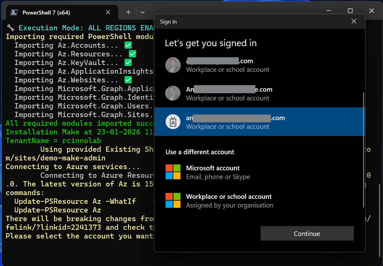 Figure 3: Enter Credentials