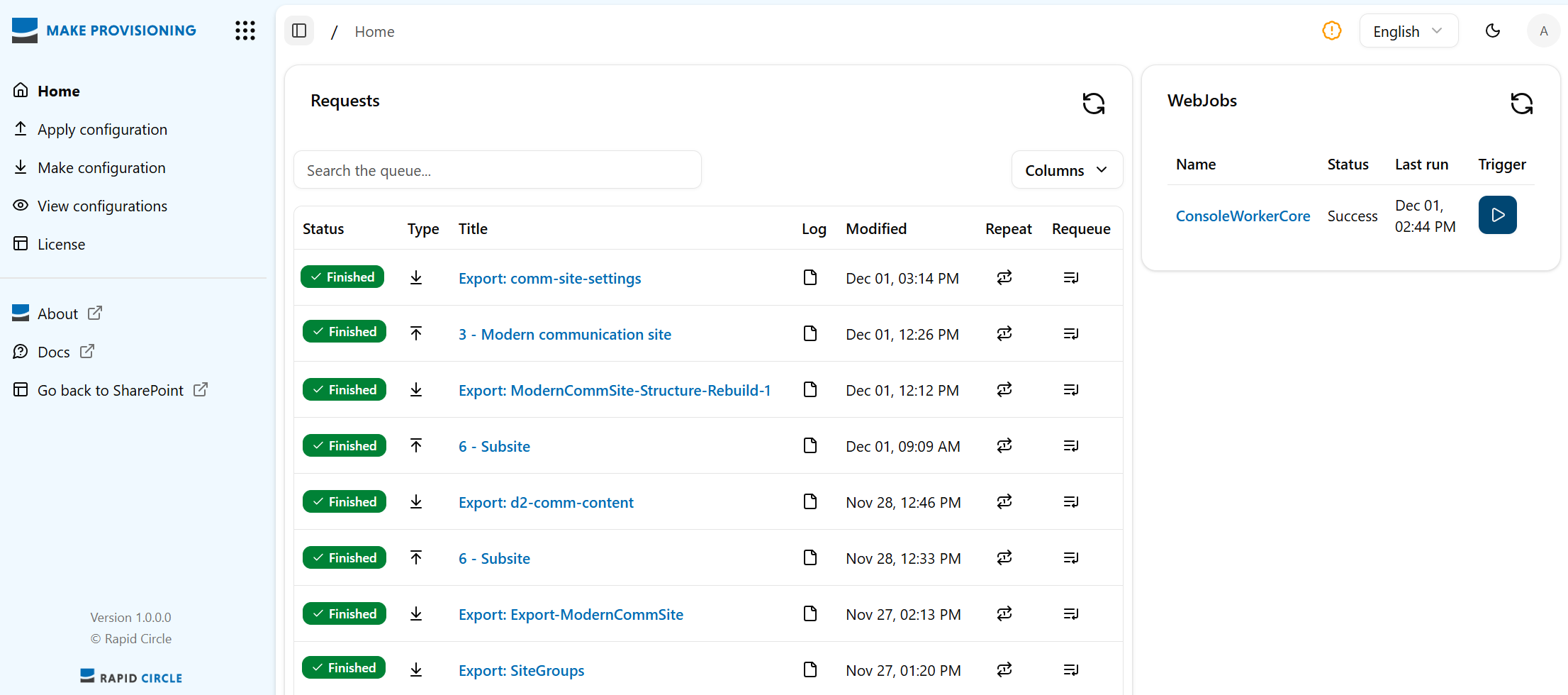 Site Landing Page image